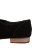 Restricted Brooke Black Suede Belted Oxford Flats