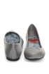Rocket Dog Chamay Grey Watered Silk Pointed Flats