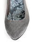 Rocket Dog Chamay Grey Watered Silk Pointed Flats