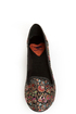 Rocket Dog Morrison Black Opera Brocade Smoking Slipper Flats