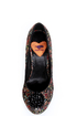 Rocket Dog Ophelia Black Opera Brocade Beaded Heels