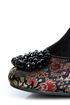 Rocket Dog Ophelia Black Opera Brocade Beaded Heels