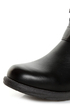 Rebels Skully Black Skull-Studded Mid-Calf Motorcycle Boots