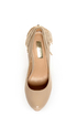 Report Signature Targee Tan Fringe Platform Pumps