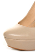 Report Signature Targee Tan Fringe Platform Pumps