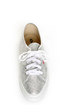 Superga 2750 Lamew Silver Lam� Lace-Up Sneakers