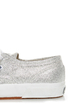 Superga 2750 Lamew Silver Lam� Lace-Up Sneakers