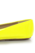 Soda Afar Yellow Neon Patent Ballet Flats