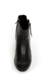 Soda Aloe Black Side Zipper Ankle Booties