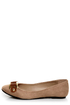 Soda Besty Light Taupe Charming Chain Ballet Flats