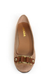 Soda Besty Light Taupe Charming Chain Ballet Flats