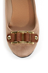 Soda Besty Light Taupe Charming Chain Ballet Flats