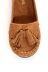 Soda Brook British Tan Kiltie Moccasin Flats