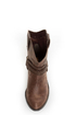 West Light Brown Harness Mid Calf Cowgirl Boots
