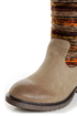 Sbicca El Dorado Taupe Multi Striped Riding Boots