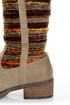 Sbicca El Dorado Taupe Multi Striped Riding Boots