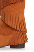 Sbicca Shyann Tan Suede Fringe Knee High Boots