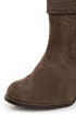 Sbicca Wynonna Taupe Tasseled Fringe Ankle Boots
