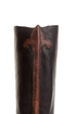 Steve Madden Judgemnt Black Leather Fleur-De-Lis Riding Boots