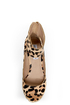 Steve Madden Kardd Leopard Pony Fur Espadrille Wedges