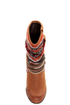 Steve Madden Tolteca Cognac Leather Southwest Mid-Calf Boots