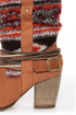 Steve Madden Tolteca Cognac Leather Southwest Mid-Calf Boots