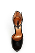 Shoe Republic LA Catarina Black Ankle Strap Platform Heels