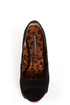 Shoe Republic LA Hoots Black and Pink Mega Platform Heels