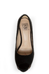 Speed Limit 98 Giant Black Peep Toe Platform Pumps