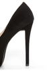 Speed Limit 98 Giant Black Peep Toe Platform Pumps