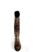 Raindrop Leopard Tan Animal Print Rain Boots