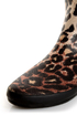 Raindrop Leopard Tan Animal Print Rain Boots
