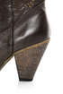 Very Volatile Boulder Brown Embroidered Leather Cowboy Boots