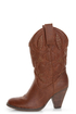 Very Volatile Dallas Brown Embroidered Cowboy Boots