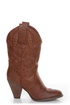 Very Volatile Dallas Brown Embroidered Cowboy Boots