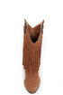 Very Volatile Hillside Tan Fringe Leather Cowboy Boots