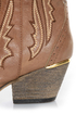 Raspy Taupe Embroidered Cowboy Boots