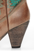 Very Volatile Rio Grande Tan & Teal Embroidered Cowboy Boots