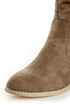 Diva Lounge Kiora 01 Taupe Slouchy Over-The-Knee Boots