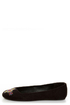 Diva Lounge Sweety 122 Black Southwest Embroidered Ballet Flats