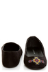 Diva Lounge Sweety 122 Black Southwest Embroidered Ballet Flats