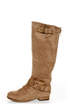 Diva Lounge Tosca 01A Taupe Knee High Riding Boots