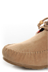 Diva Lounge Tribute 10 Natural Fringe Moccasin Booties