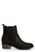 Yoki Chelsea 06 Black Chelsea Boots