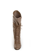 Yoki Deci 2 Beige Lace-Up Riding Boots