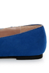 Yoki Frida Blue Tassel Smoking Slipper Flats