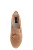 Yoki Frida Camel Tassel Smoking Slipper Flats