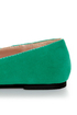 Yoki Frida Teal Tassel Smoking Slipper Flats