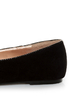 Yoki Gator 4 Black Suede Smoking Slipper Flats