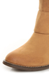 Yoki Kelsey Mustard Tan Chain Gang Knee High Boots
